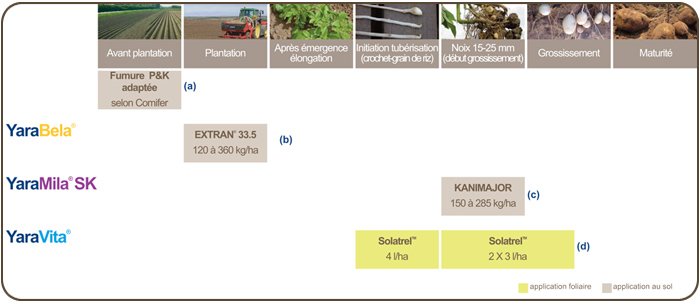 plan de fertilisation